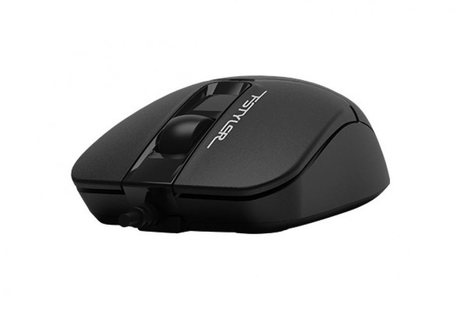 Imagine Mouse optic A4TECH USB Fstyler Negru/Alb, FM12 Black (include timbru verde 0.1 lei)